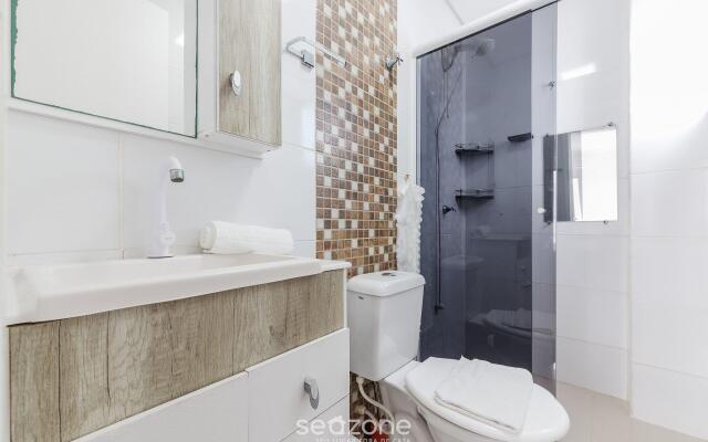 Lindo apto com churrasqueira próx da praia RAL202