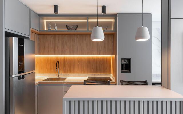 Rooftop com piscina em Jurerê Internacional #JA12