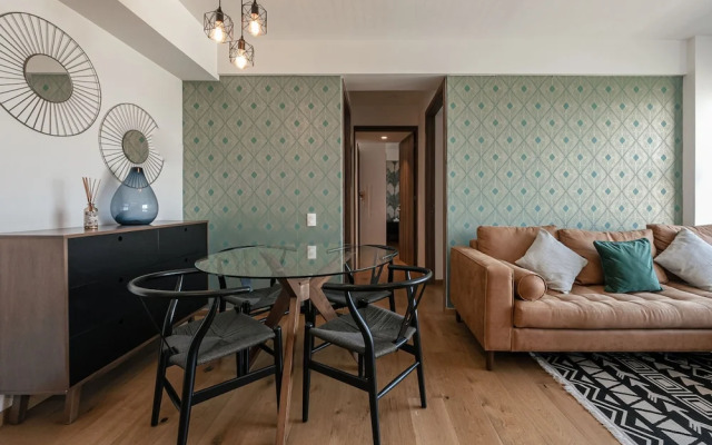 The Taman Loft Chic 2BR 2BA in a Condesa