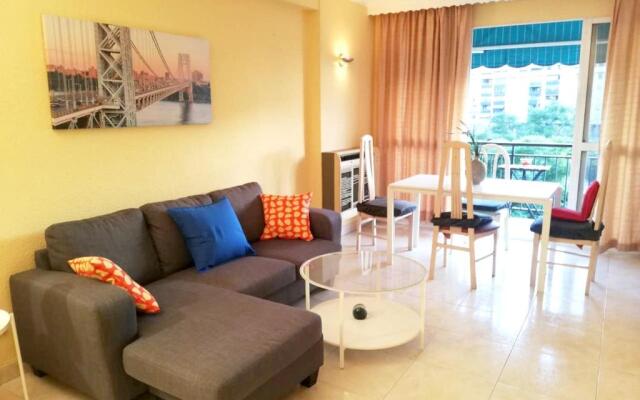 Apartment with 3 bedrooms in Malaga with balcony and WiFi