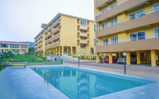 Alaya Stays Veera Marina 1BHK with Pool