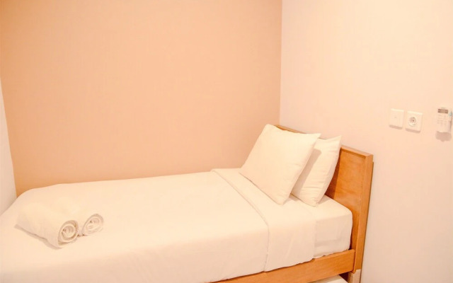 2BR Apartment with Twin Beds at Taman Anggrek Residences