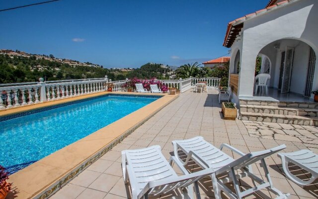 Paraiso Terrenal 4 - well-furnished villa with panoramic views by Benissa coast