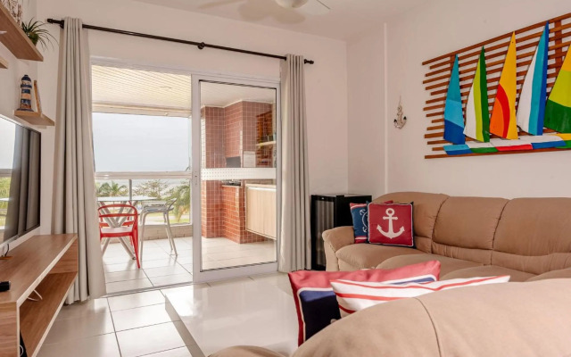 Frente Mar, Vista Mar - Doce Lar de Bertioga Indaiá