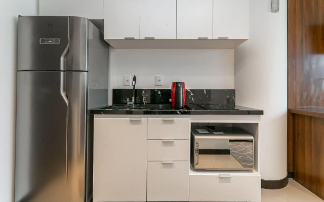 Vista Mar com sacada no Centro #CA49