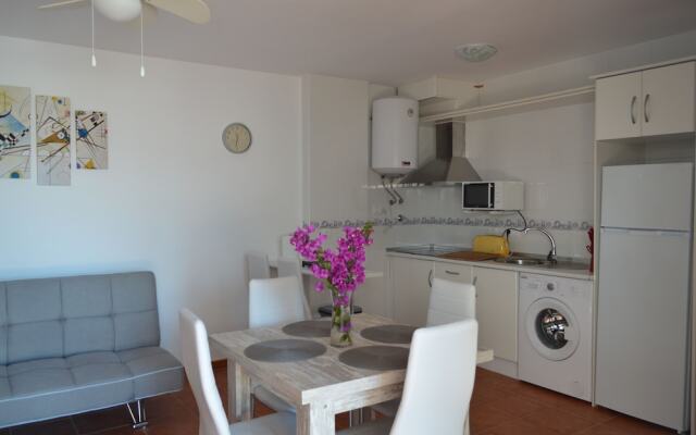 Ground floor apartment 1 bedroom, private patio, west facing