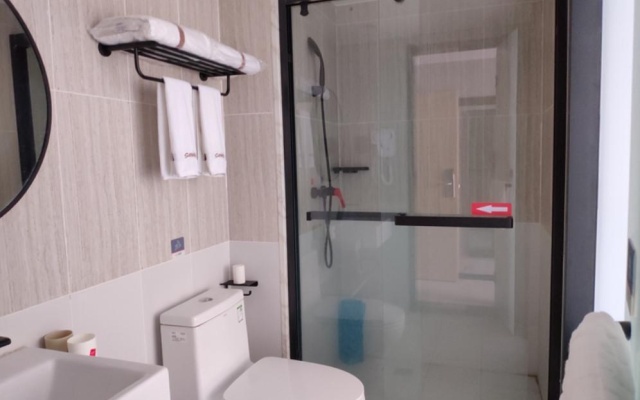 Thank Inn Sichuan Mianyang Economic Development Zone Nanjiao Sichuan Music College – Bathroom – Mianyang