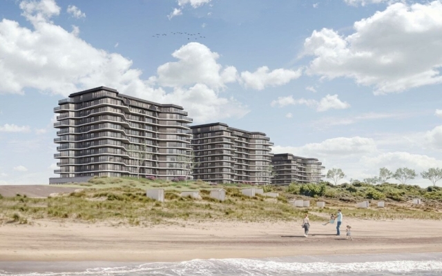 Pleasant Apartment in Breskens With Balconies