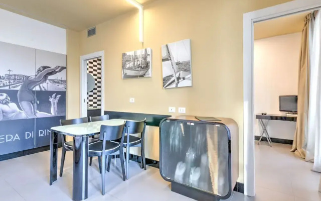 Modern Apartment in Rimini Italy with Hot Tub