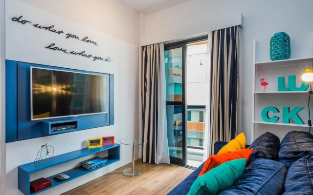 Ad404 Stylish Apartment in the Best Part of Itaim