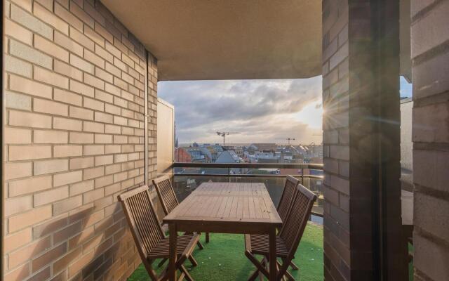 Welcoming apartment in Blankenberge with sea-views