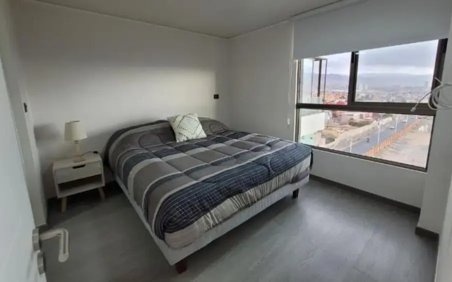 Hermoso depto de 1D terraza y vista mar