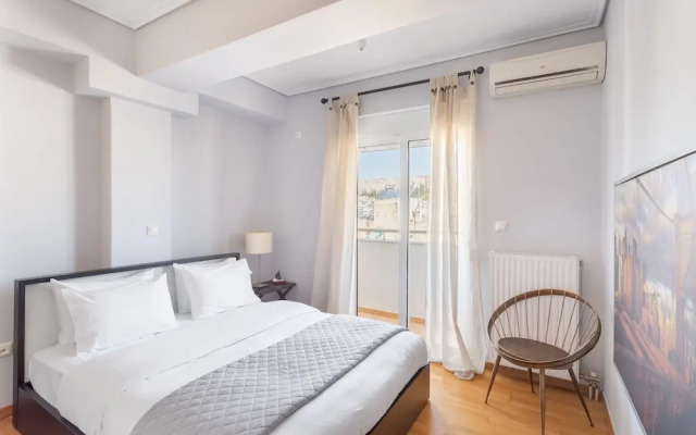 Penthouse w Acropolis View & Parking