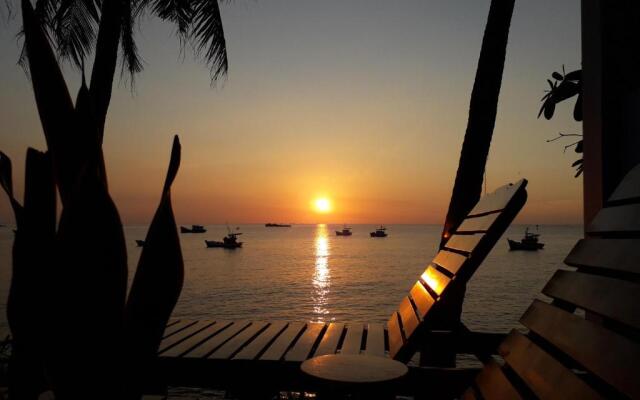 sunset beach house