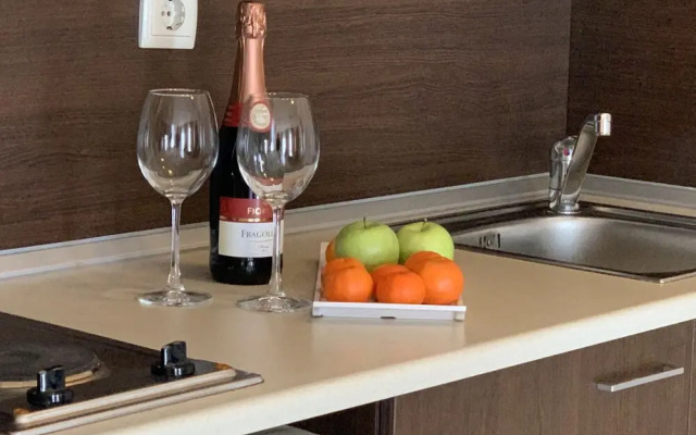 Stayinn Banderitsa Apartment in Bansko With Queen Size bed and Kitchen