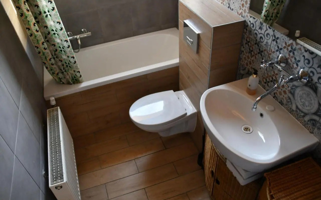 Przytulne duże mieszkanie w domku jednorodzinnym