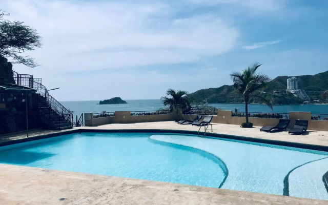 Espectacular vista al Rodadero