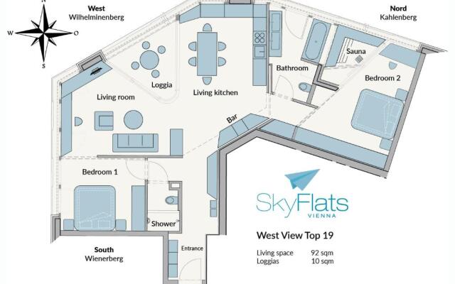 Skyflats Vienna - Rooftop Apartments