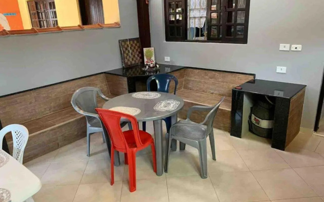 Paz e Mar Beach House - Aréa Gourmet completa