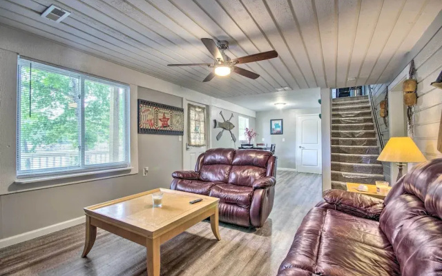 Lakefront Rocky Mount Escape w/ Dock & Grill!