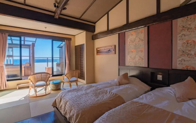 Isoarukinoyuyado Ushiogumo