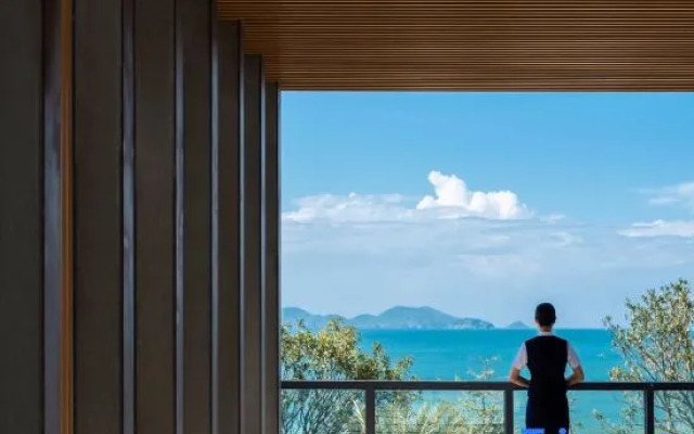 Huizhou Huidong Shuangyue Bay·Huanhai Villa ｜Courtyard Half Mountain Resort Villa