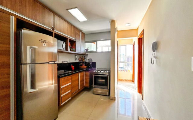 Apto Aconchegante c Wifi Ar-condicionado e Garagem