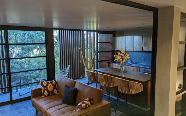 Jungle Loft in Aldea Zama l Pool l Grill