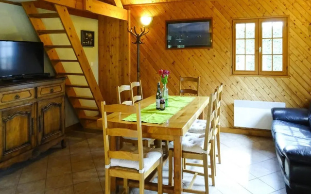 Wooden House by Beach Near Barneville