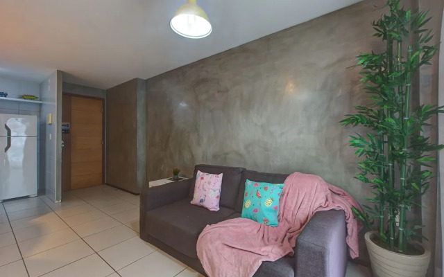 Sea View Praia de Iracema 2 Bedrooms 5 People 200mb Wifi By DM Apartments