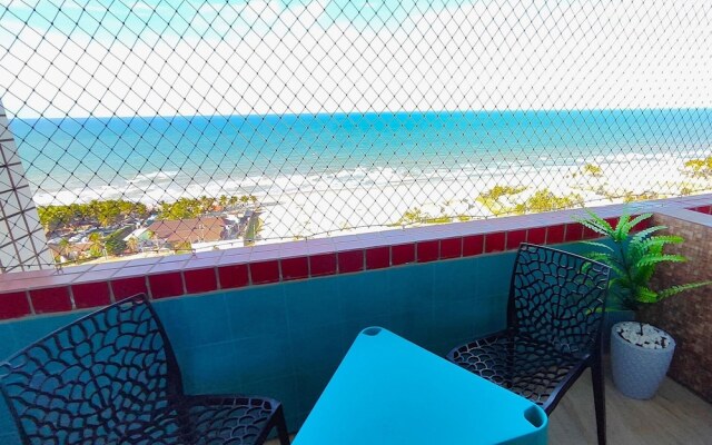 Apartamento 2 suítes lindo e vista mar