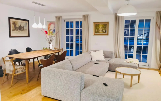 Top view residence in central Ljubljana