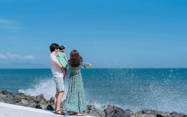 Beachfront villa 3bedrooms romantic for honeymoon