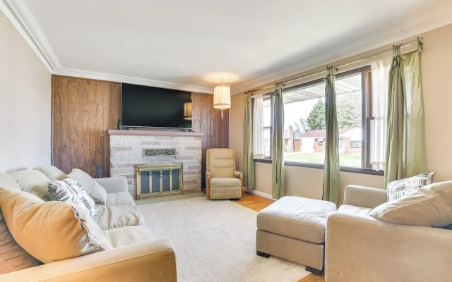 Walk to Beach: Lake-view Home in Alpena!