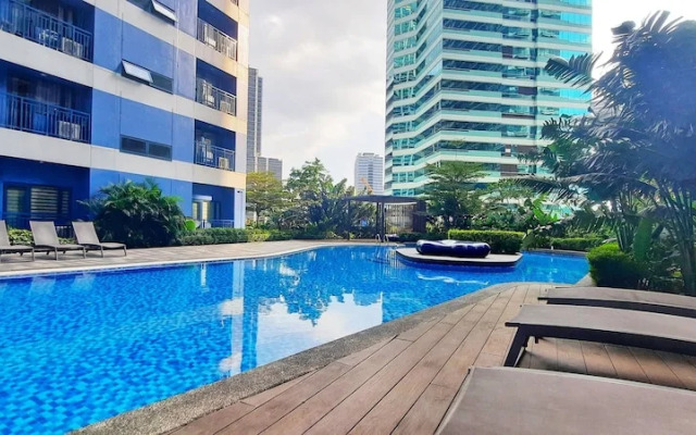 Air Residences-Modern studio w/ City skyline view
