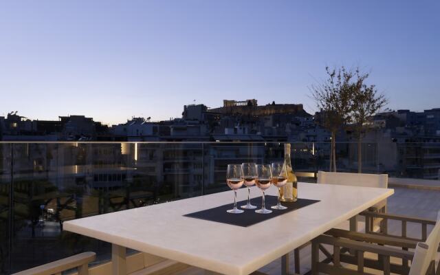 Lux 2 Br Penthouse with Acropolis View