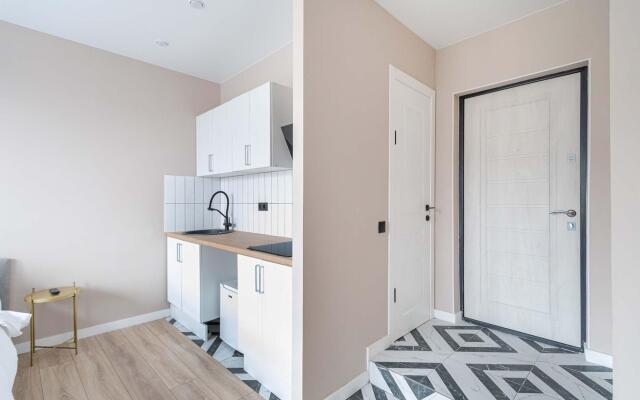 In an apartment on Nikitina Street