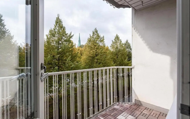 Perheasunto keskustassa