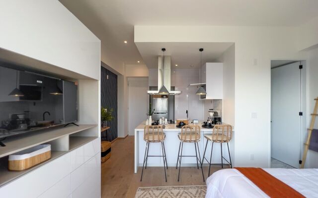 Elegante loft de 1BR en Roma Norte