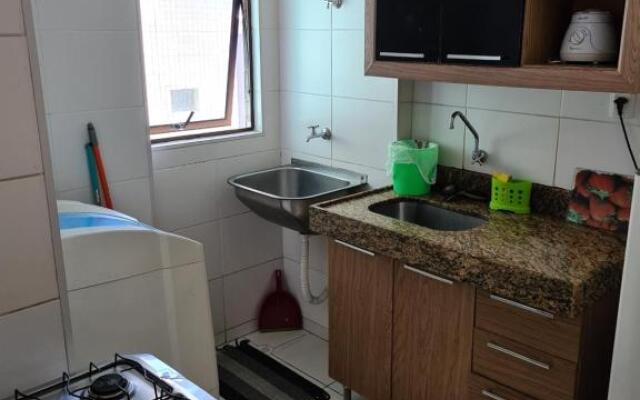 Grande Apartamento 2/4 beira-mar