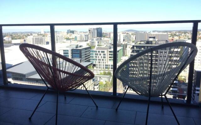 South Brisbane Funky 1 BED Parking Qsb027-18