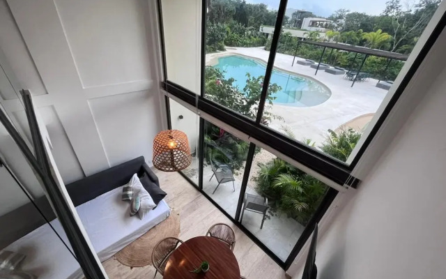 Modern apartment in Tulum trendy zone