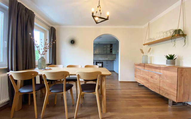 Luxury family apartment with sunny terrace