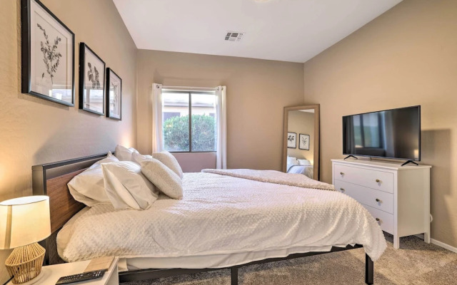 Sun-dappled Goodyear Home: Fire Pit, Pool, Patio