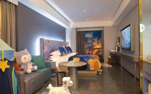 Manlu CC Hotel (Zhengzhou East Railway Station China Resources Times Square Branch) – Guest Rooms – Zhengzhou
