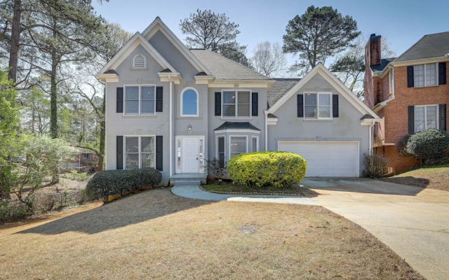 Stone Mountain Vacation Rental With Deck!