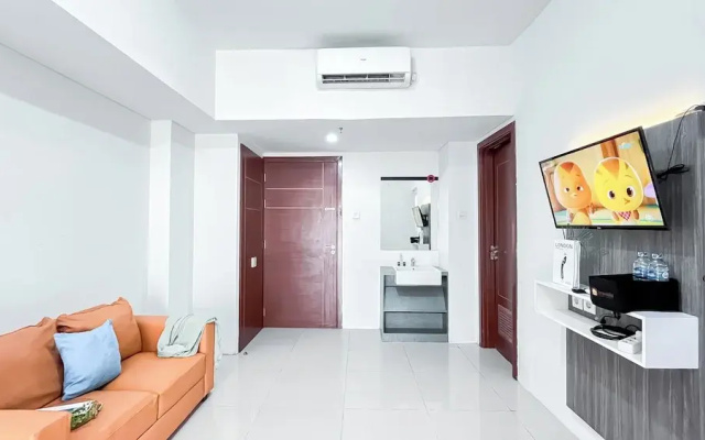 Homey 2BR Apartment with Space Room at Vittoria Residence