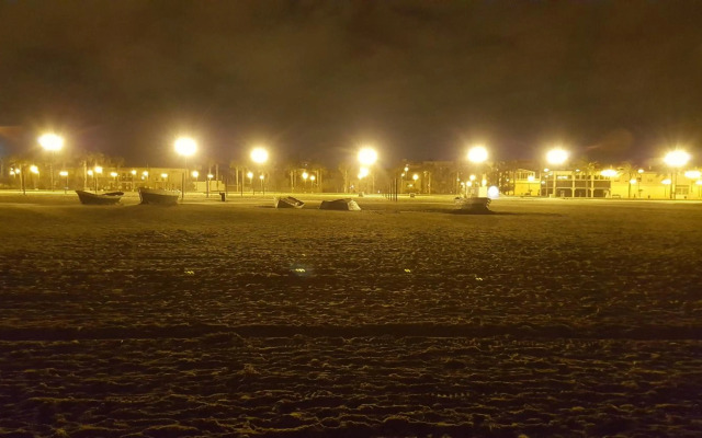 Old Fisherman's House in Malvarrosa Beach