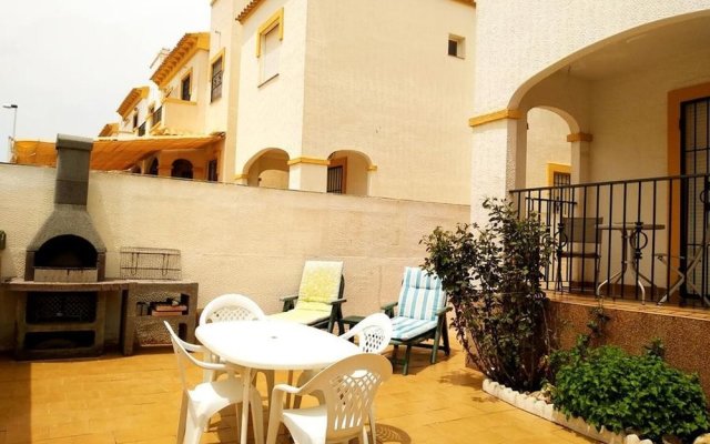 House with 3 Bedrooms in El Gran Alacant, with Wonderful Sea View, Pool Access, Enclosed Garden