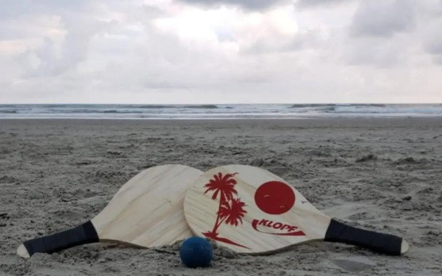 Flat e condomínio a 150m da praia - MOD 6